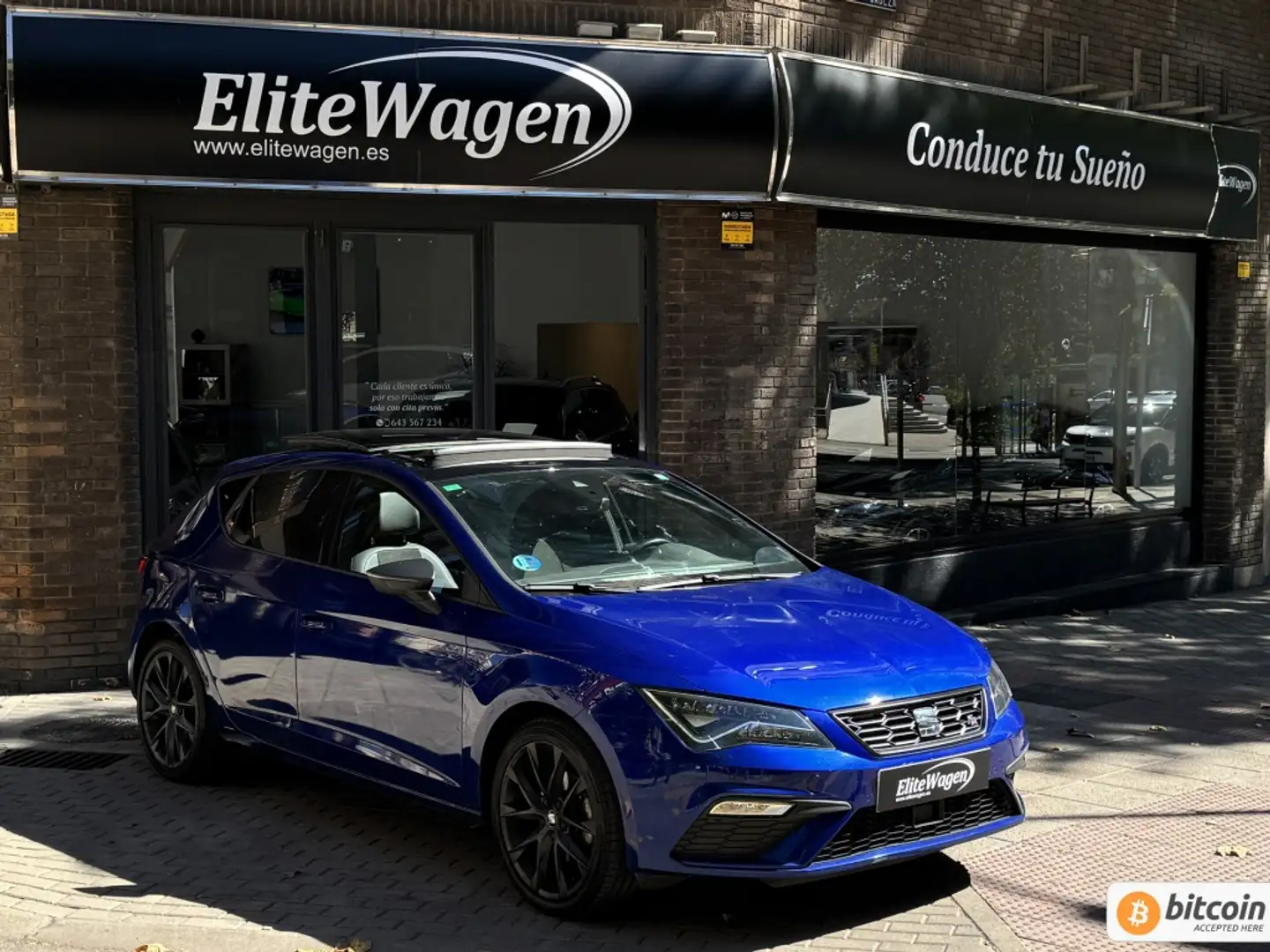 SEAT Leon 1.5 TGI GNC S&S FR Fast Edition 130 Azul - 1
