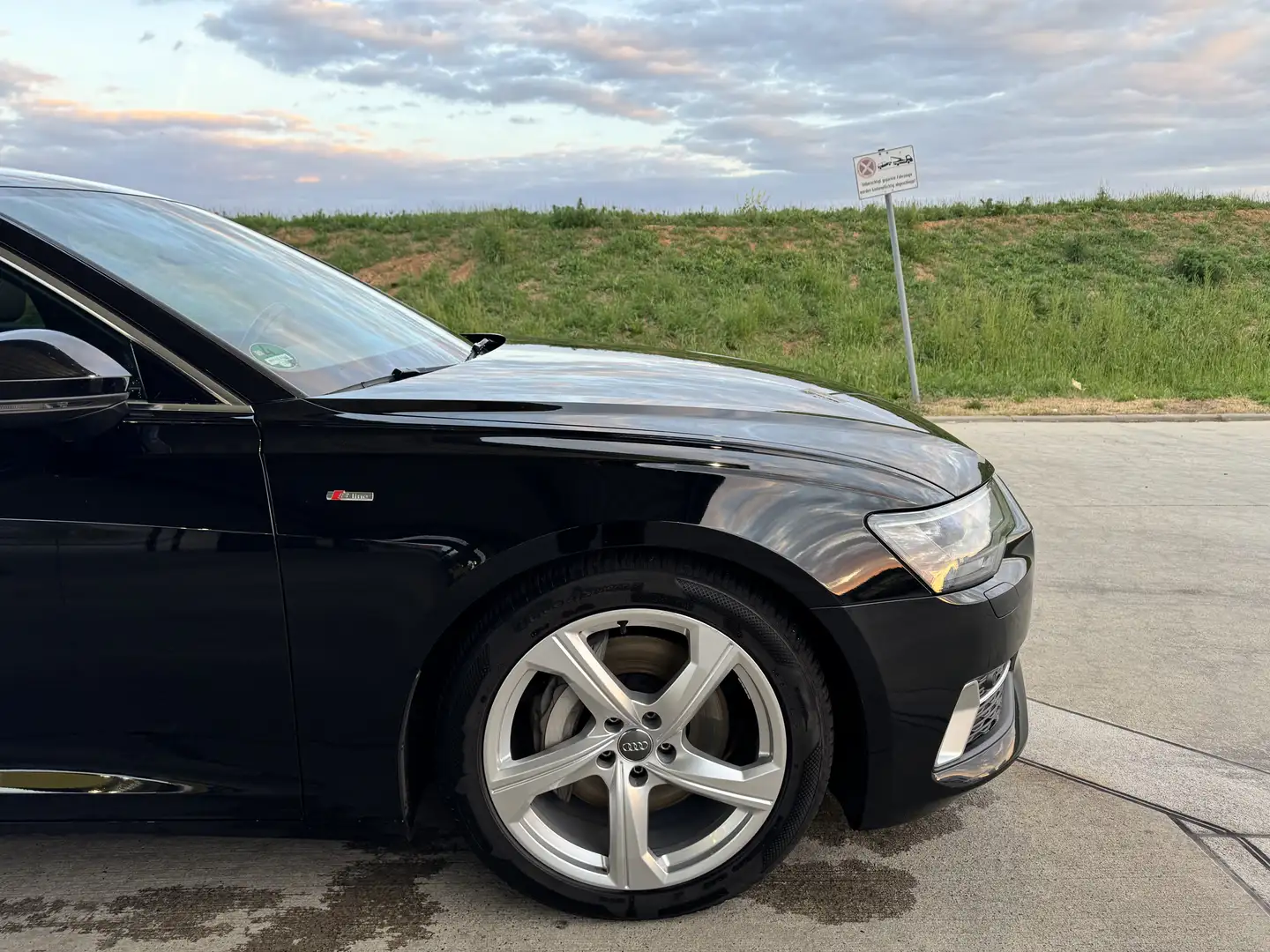 Audi A6 45 TDI quattro sport Schwarz - 2