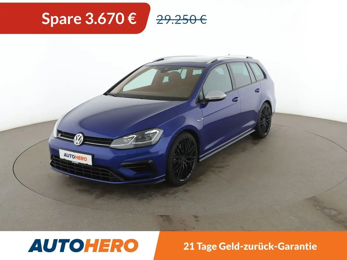 Volkswagen Golf GTI 2.0 TSI R BlueMotion 4Motion Aut.*NAVI*ACC*CAM* Blue - 1
