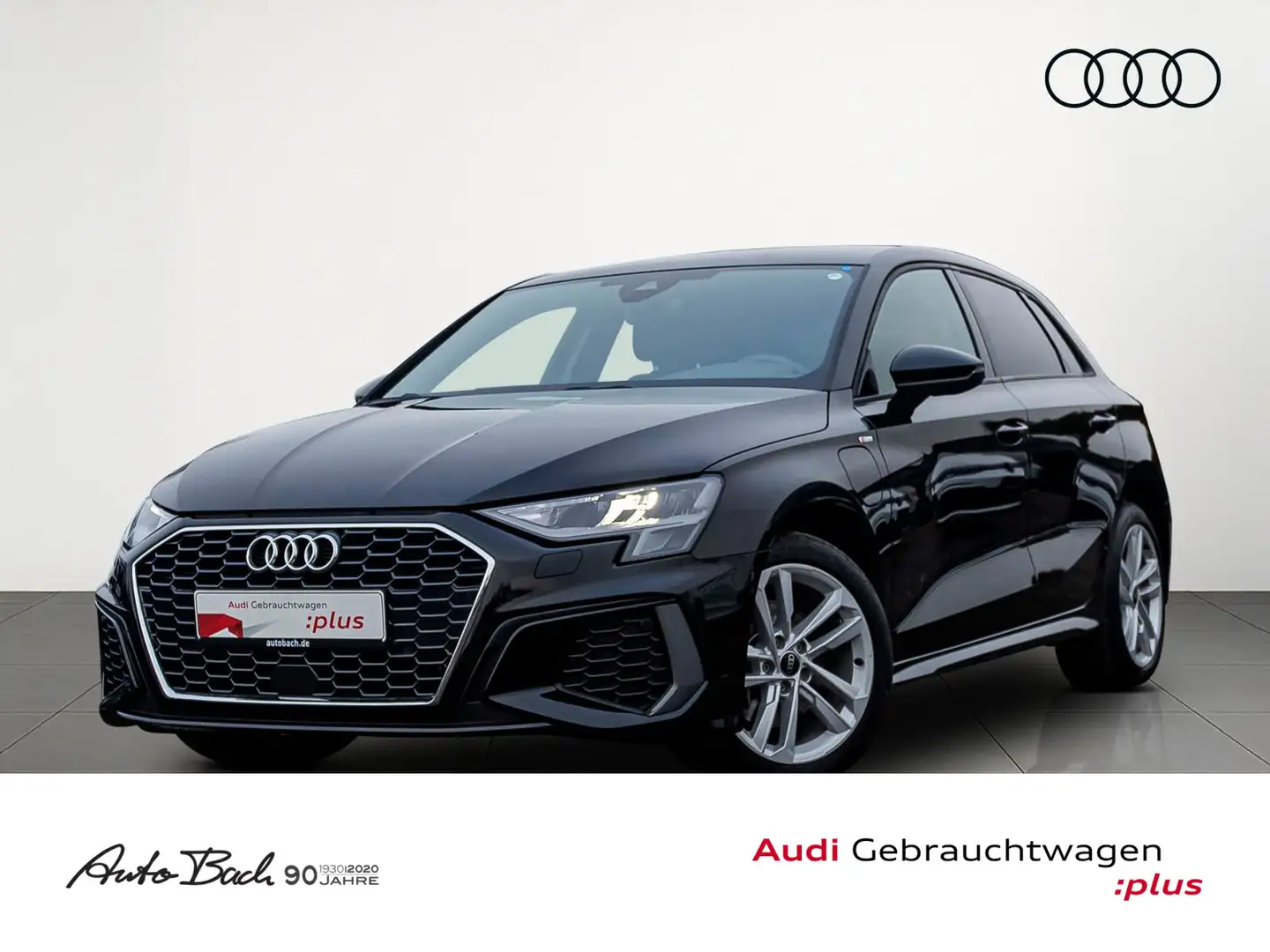 Audi A3 S line 40TFSI e Stronic LED CarPlay Schwarz - 1