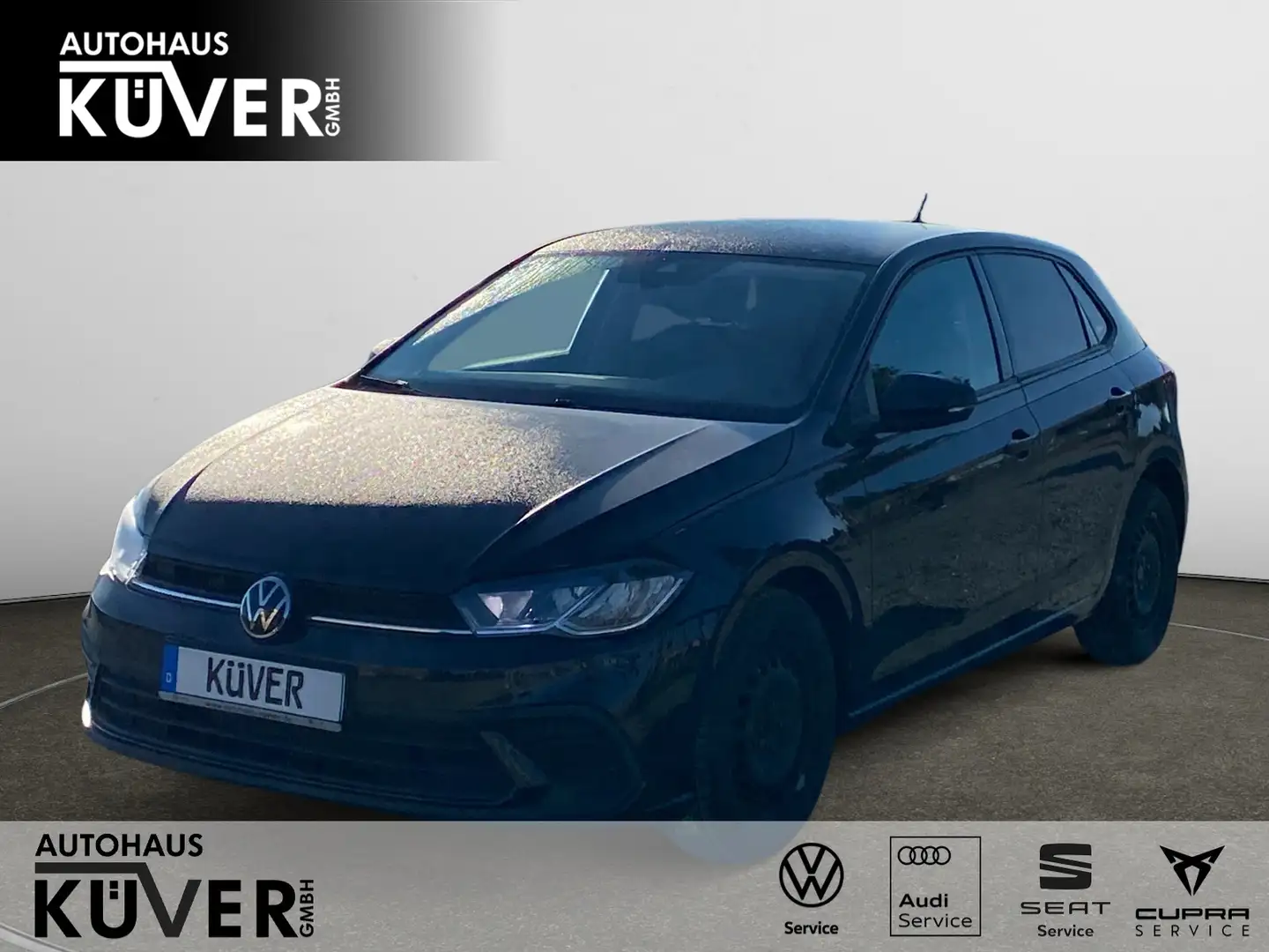 Volkswagen Polo Life 1,0 TSI DSG Navi+Shzg+Einparkh+CarPlay Schwarz - 1
