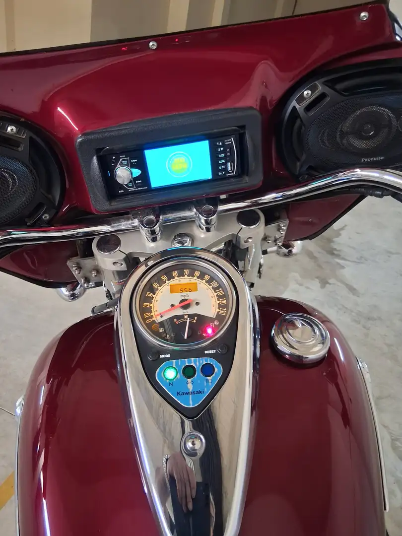 Kawasaki Vulcan 900 VN900 Burdeos - 2