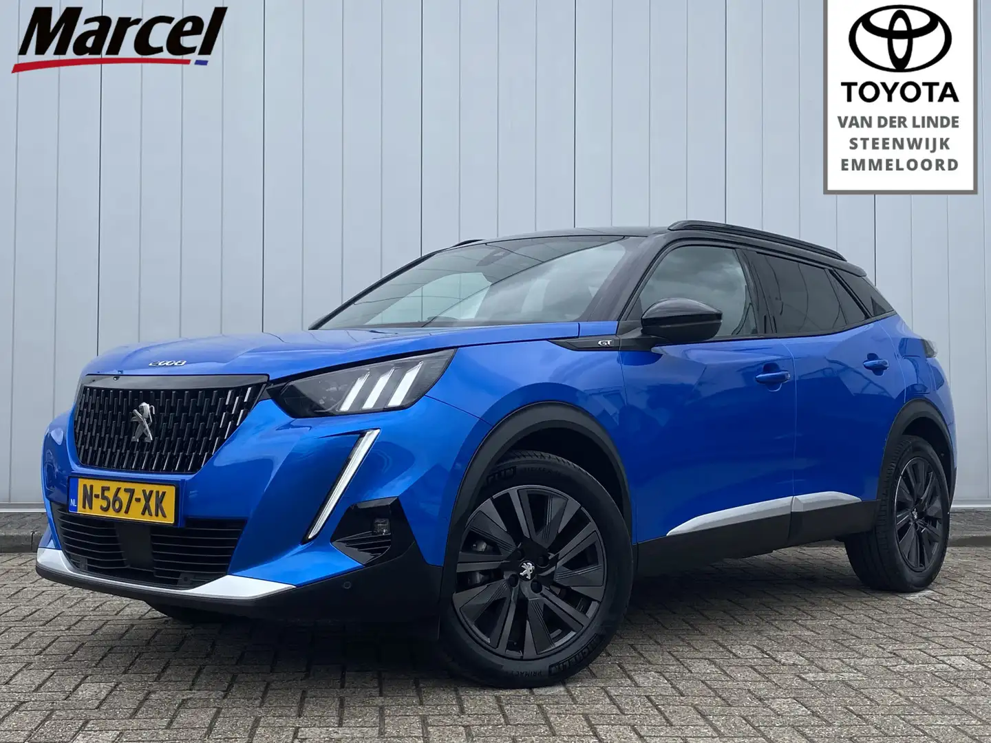 Peugeot 2008 1.2 PureTech GT Pack 150PK Automaat Leder Massage Bleu - 1