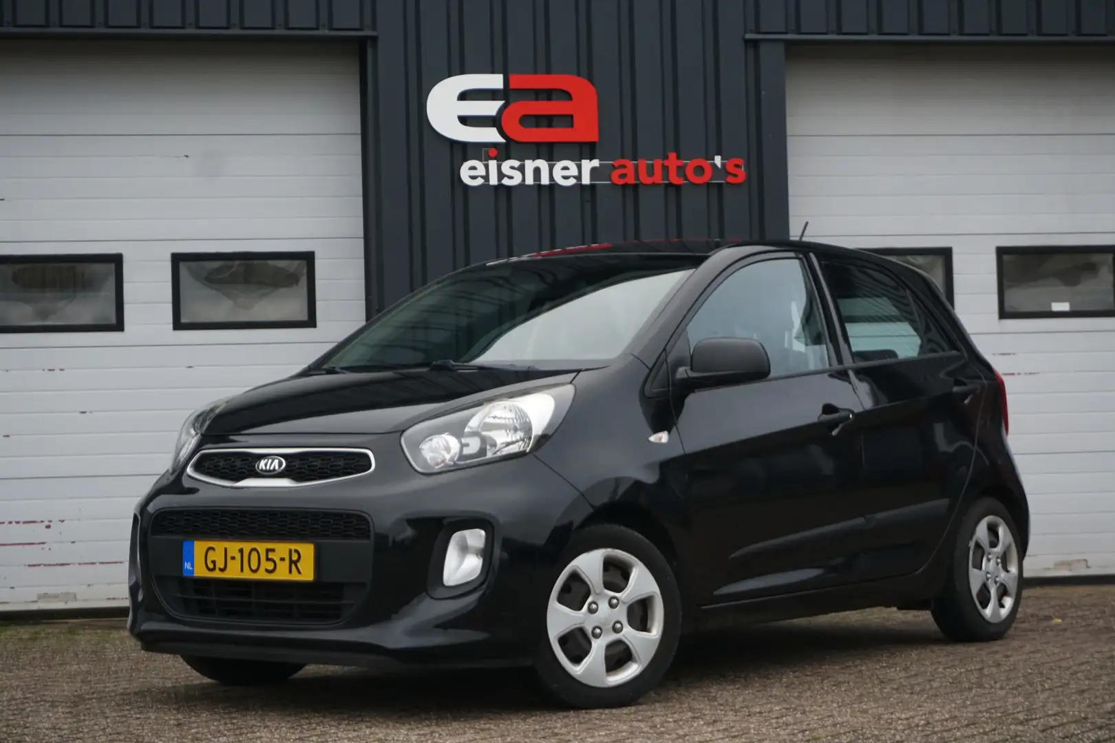 Kia Picanto 1.0 CVVT EconomyLine | 51.465 KM N.A.P. | 5 DEURS Nero - 1