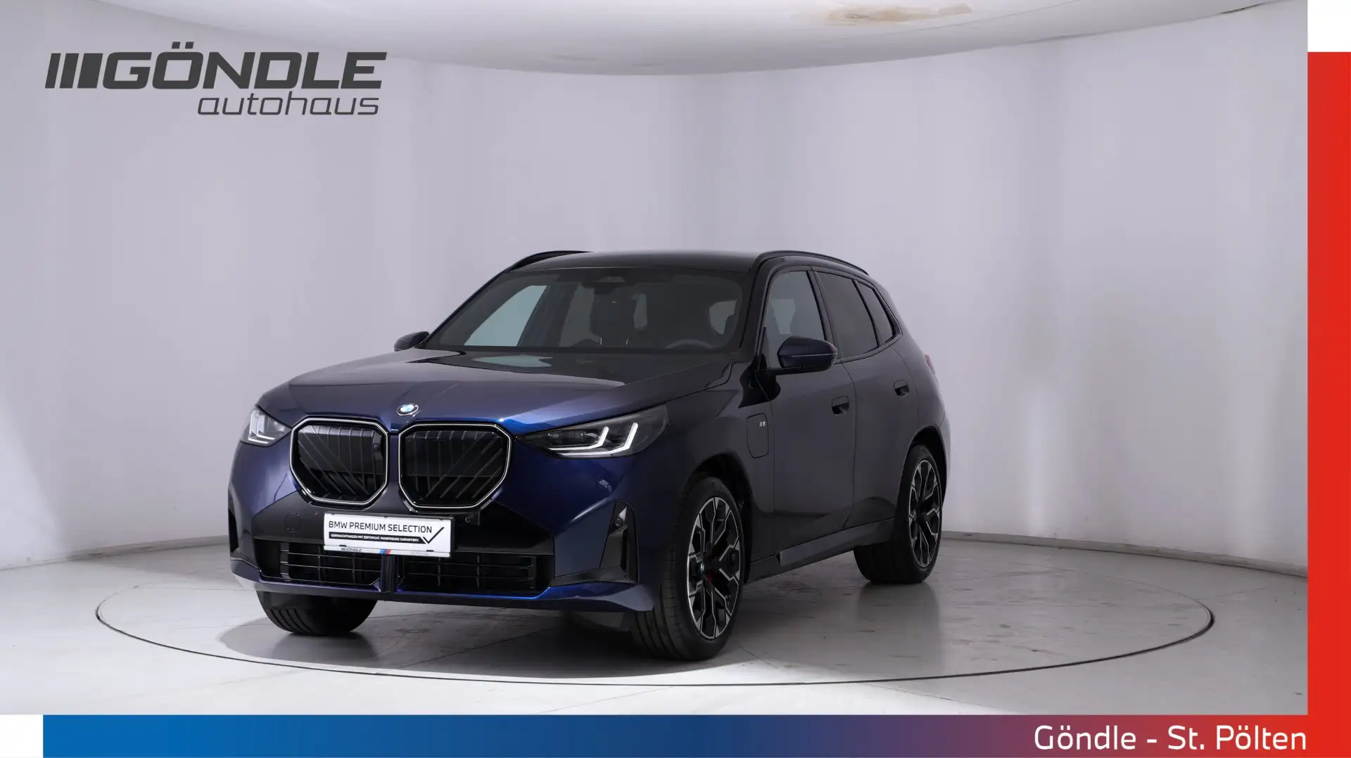 BMW X3 xDrive30e Blau - 1
