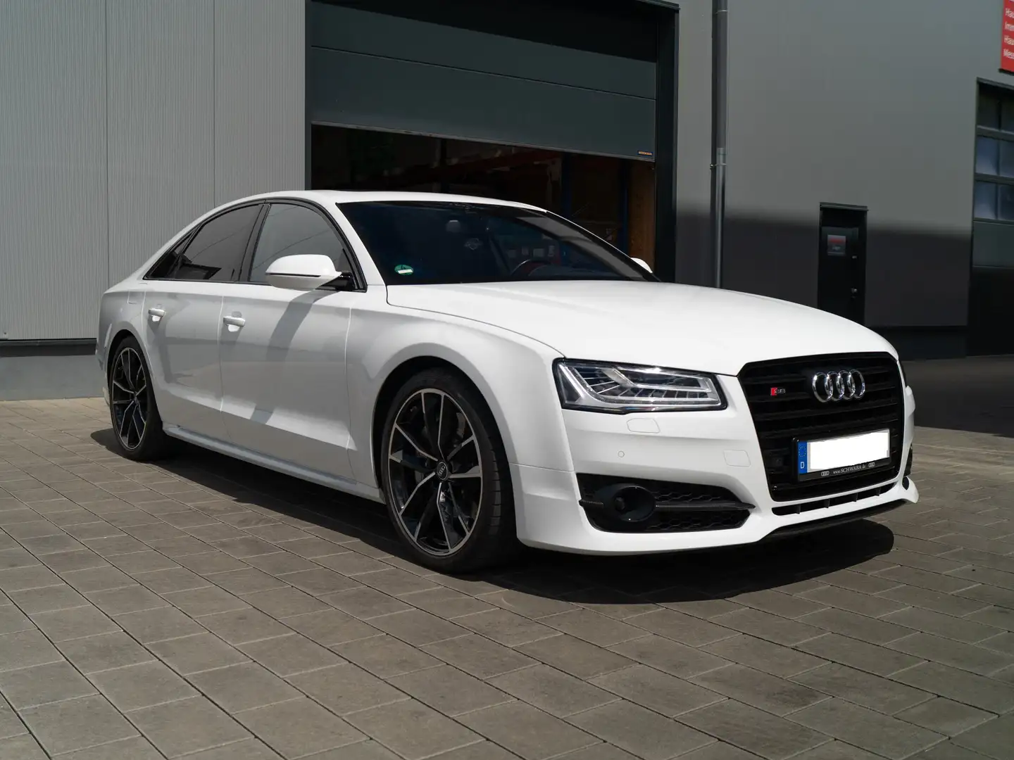 Audi S8 S8 plus Weiß - 1