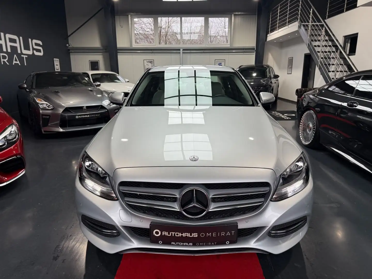 Mercedes-Benz C 200 Limousine 1-Hand/R-Kamera/org. 34tkm/TOP Silber - 2