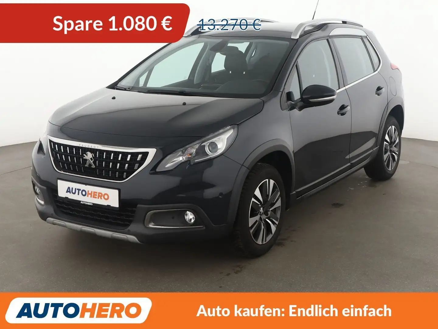 Peugeot 2008 1.6 Blue-HDi Allure*NAVI*TEMPO*CAM*PDC*SHZ*KLIMA* Grau - 1