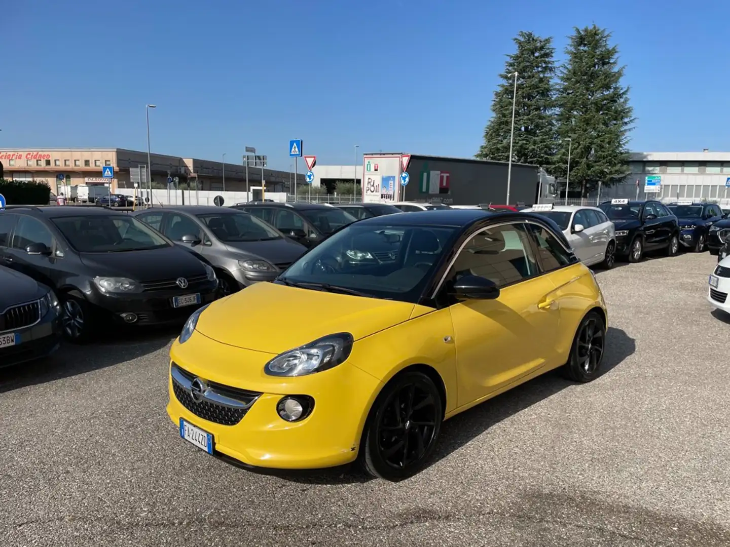 Opel Adam 1.2 Slam 70cv OK NEOPATENTATI SEDILI SPORTIVI Giallo - 1
