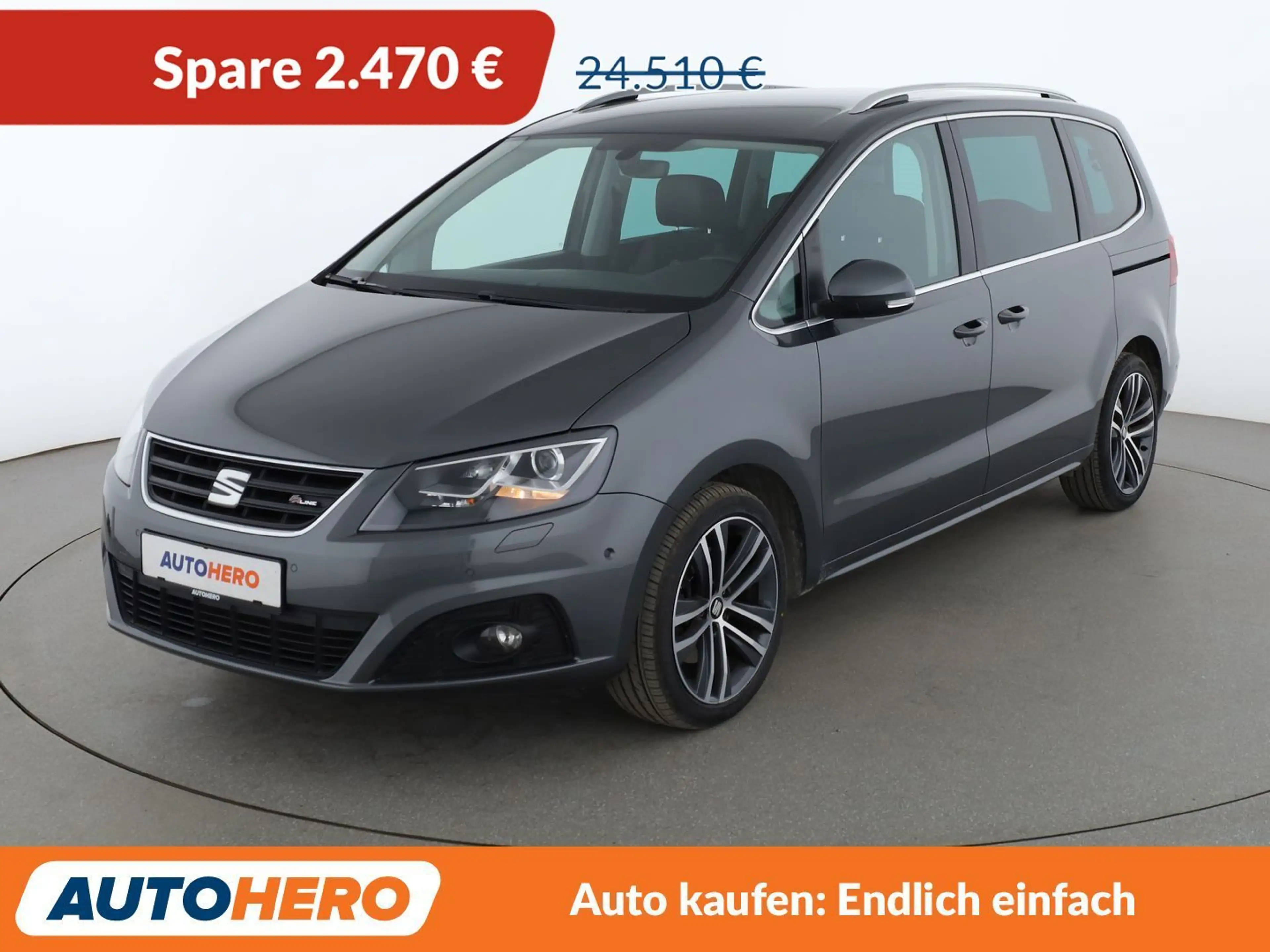 SEAT Alhambra 2.0 TDI FR-Line Aut.*TEMP*PDC*SHZ*ALU*KLIMA*