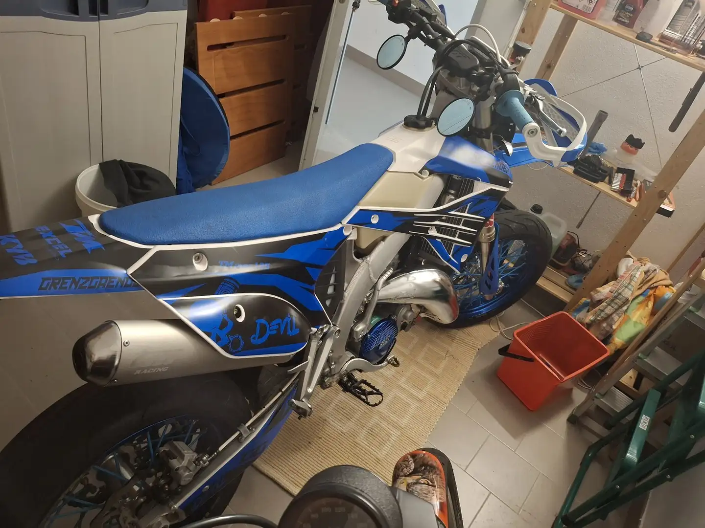 TM SMR 125 2T Azul - 2