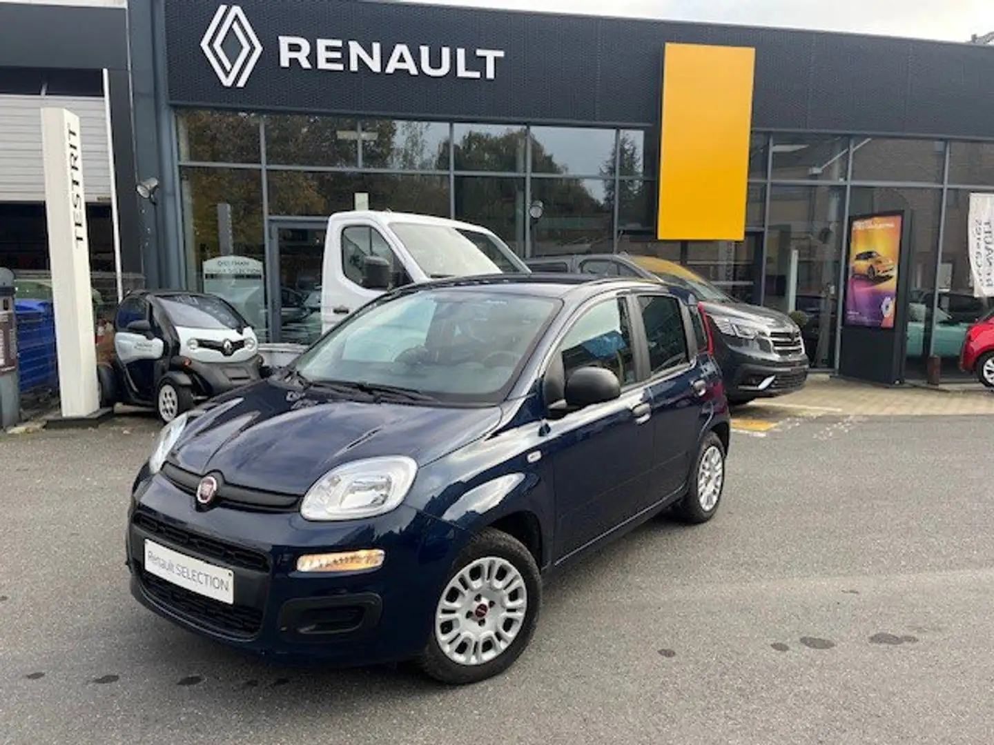 Fiat Panda 8V LOUNGE S&S*AC*1J Gar*Winterb Blauw - 1