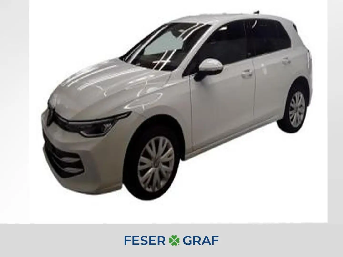 Volkswagen Golf VIII Style 1.5 eTSI 110 kW DSG ACC LED 360° Weiß - 1