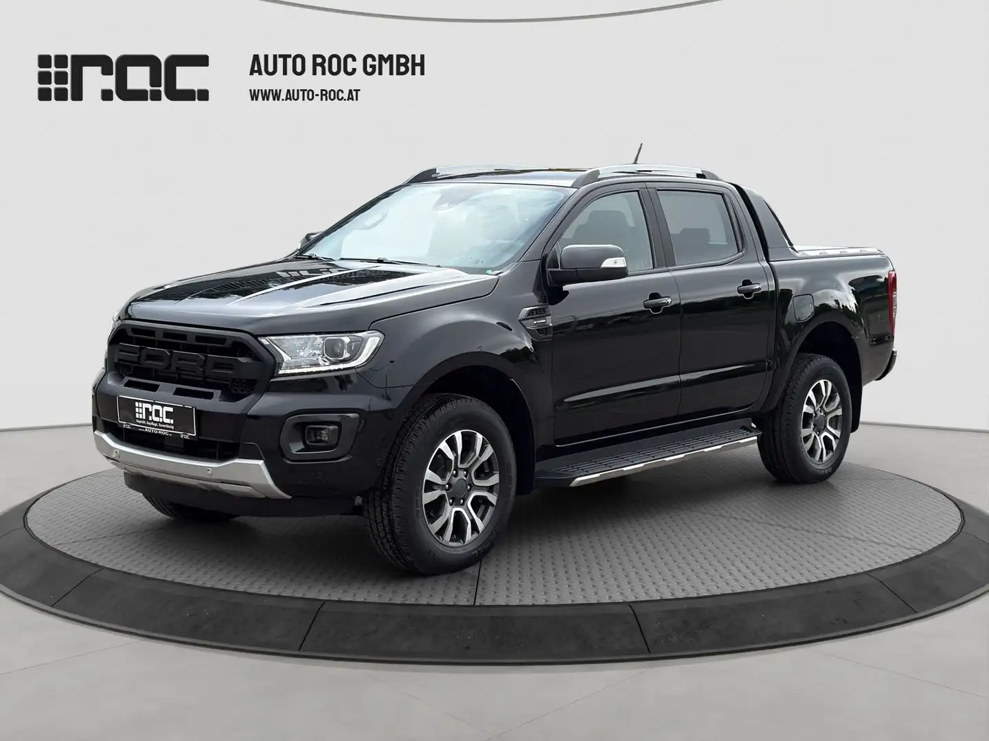 Ford Ranger 2.0 TDCi Wildtrak 4x4 DoKa AHK/STH/Leder/Kamera/e Schwarz - 1