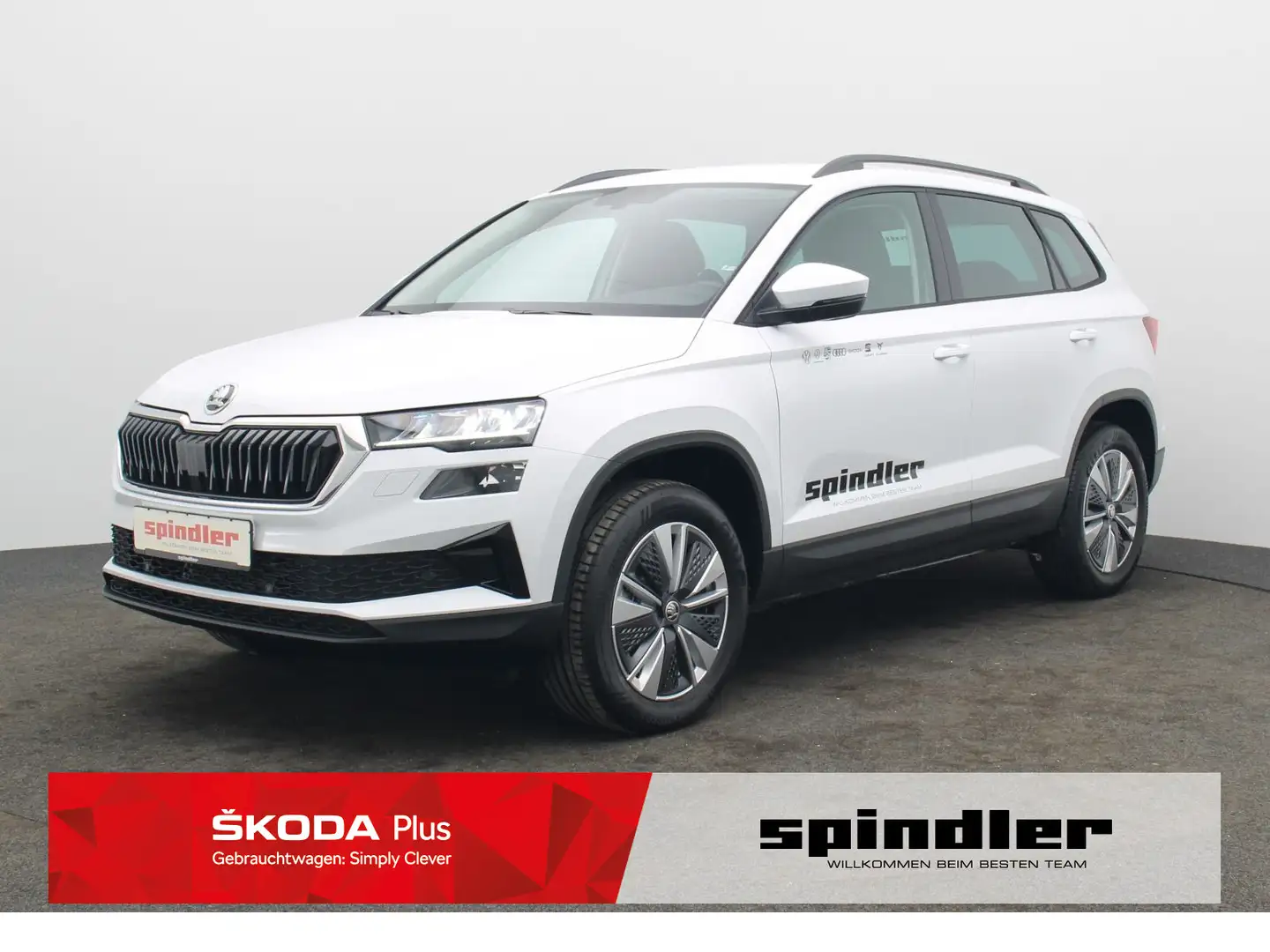Skoda Karoq Selection 2.0 TDI DSG / Navi,SmartLink,RFK Weiß - 1