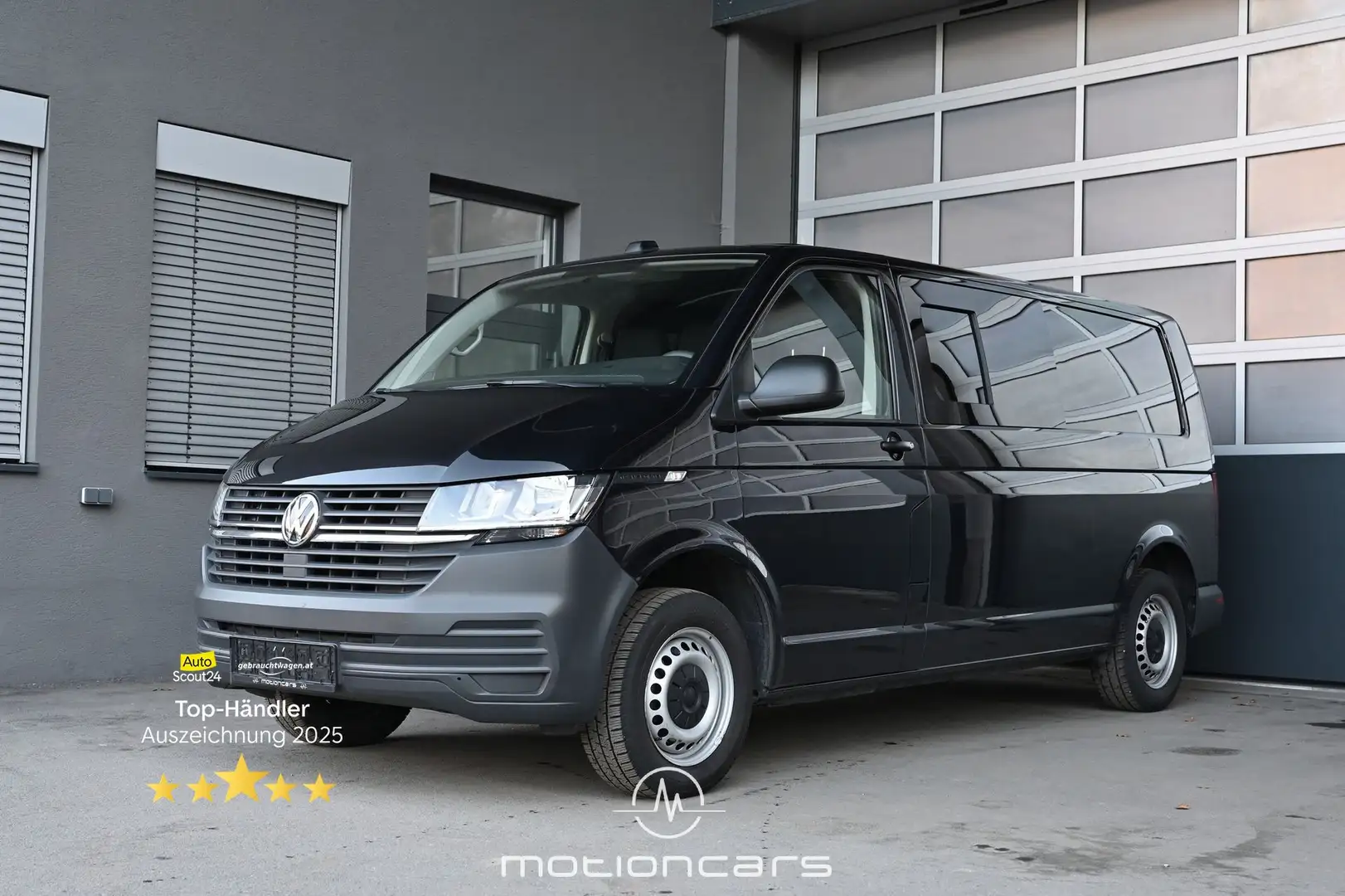 Volkswagen T6.1 Transporter T6.1 2.0 TDI Kasten EcoProfi L2H1 Pickerl NEU Schwarz - 1