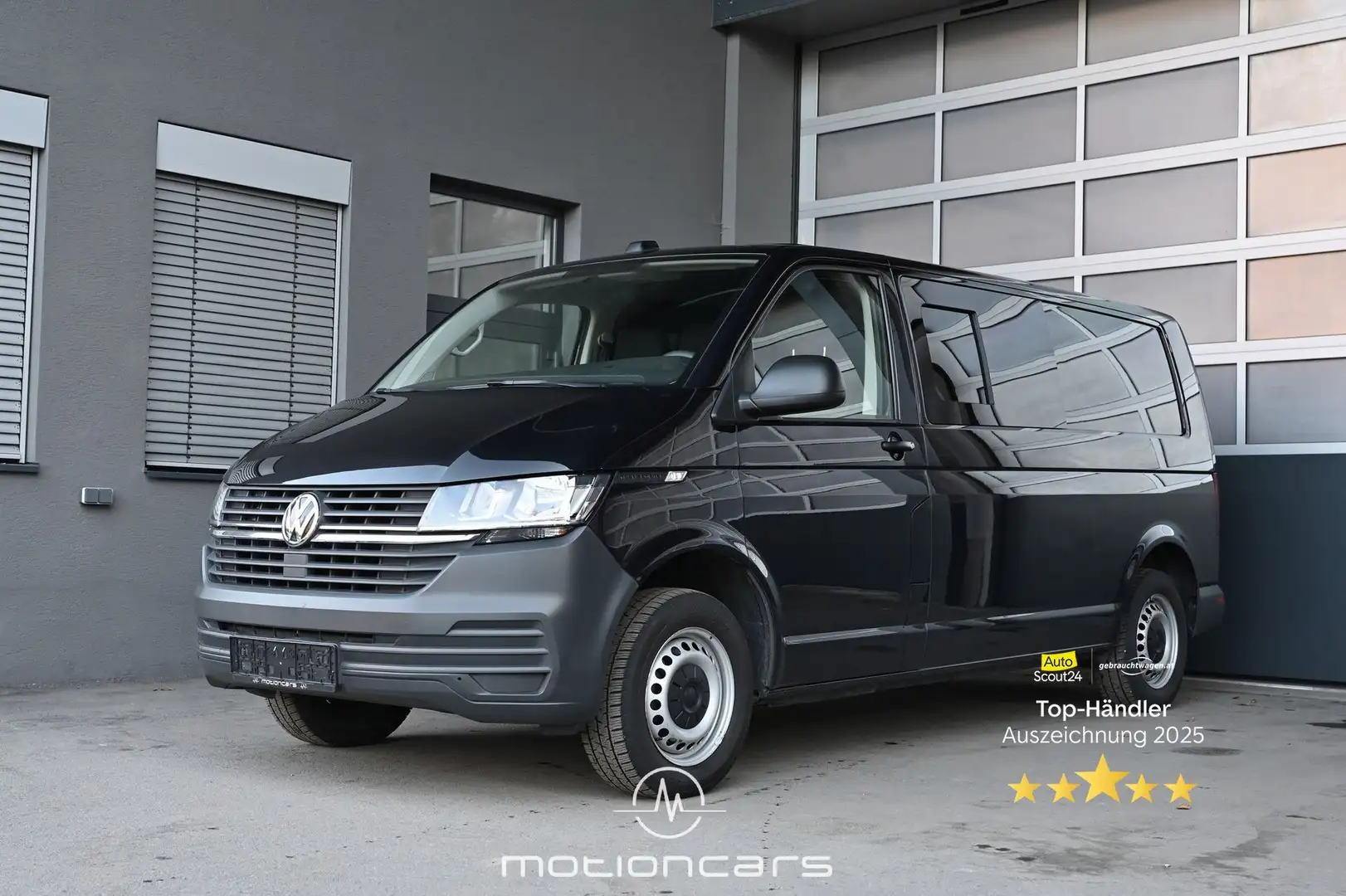 Volkswagen T6.1 Transporter T6.1 2.0 TDI Kasten EcoProfi L2H1 Pickerl NEU Schwarz - 1