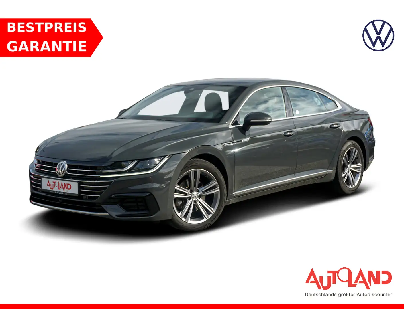 Volkswagen Arteon 2.0 R-Line LED Navi 4x Sitzheizung ACC Gris - 1