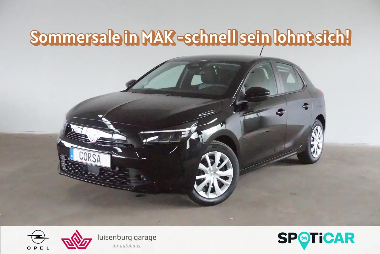 Opel Corsa Edition 1.2 Turbo SHZ PDC LED Multimedia Zwart - 1