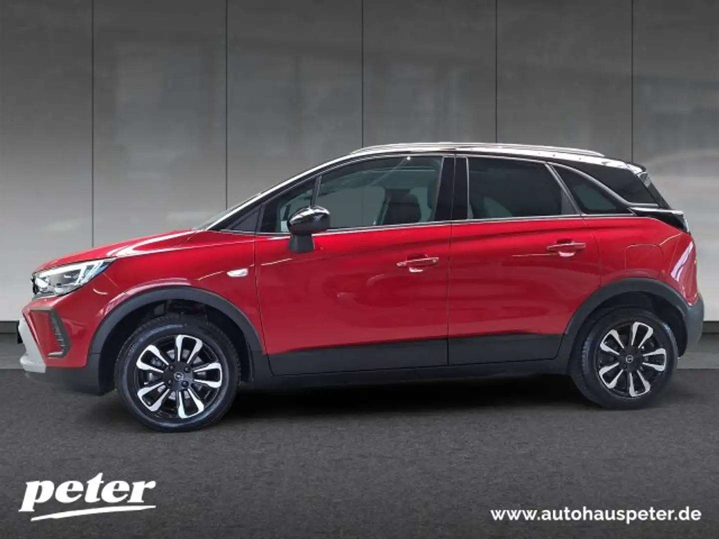 Opel Crossland Crossland 1.2 Turbo Elegance Automatik 130PS Rood - 2