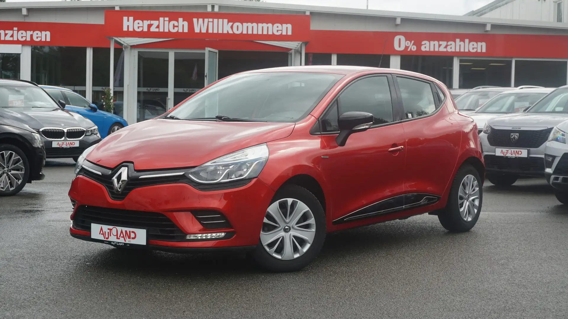 Renault Clio IV 1.2 Limited Navi Tempomat Klima USB AUX Rot - 2