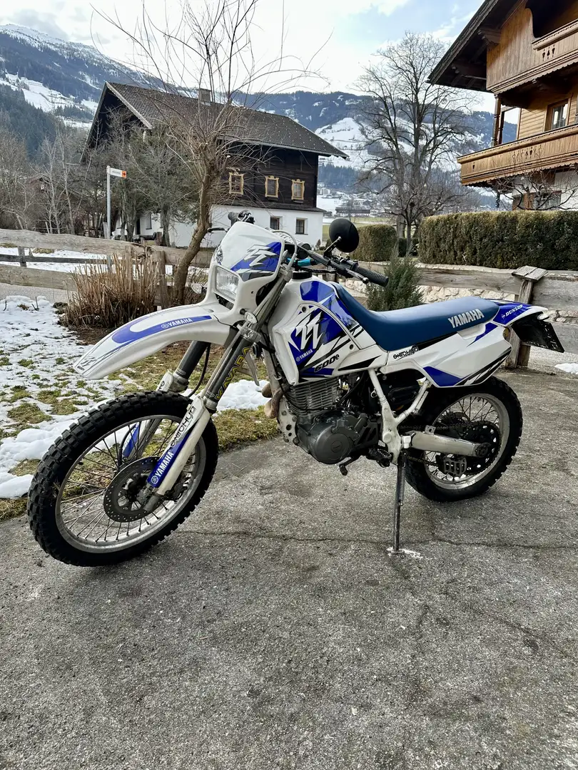 Yamaha TT 600 S Belgarda nur 19.000Km! Blanco - 1