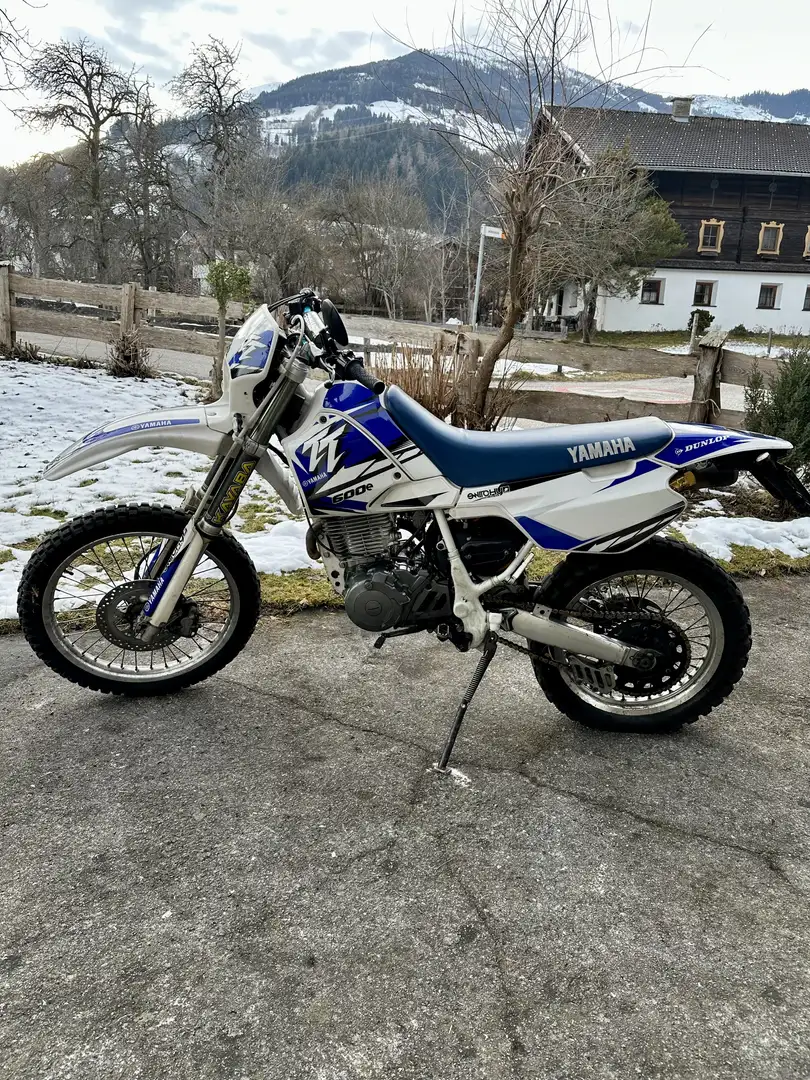 Yamaha TT 600 S Belgarda nur 19.000Km! Blanco - 2