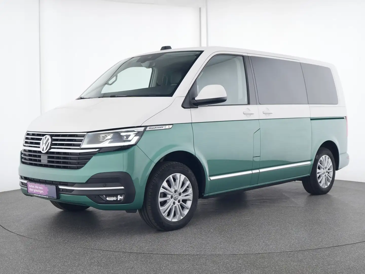 Volkswagen T6.1 Multivan Generation Six ACC|LED|Navi|AHK Grün - 2