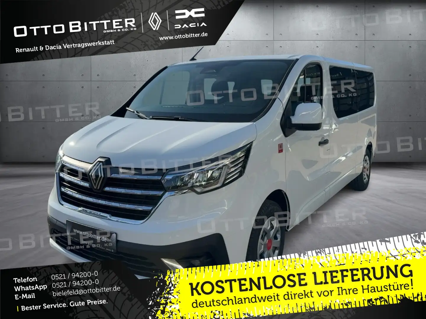 Renault Trafic Grand RED EDITION L2H1 dCi150 9-SITZE Biały - 1