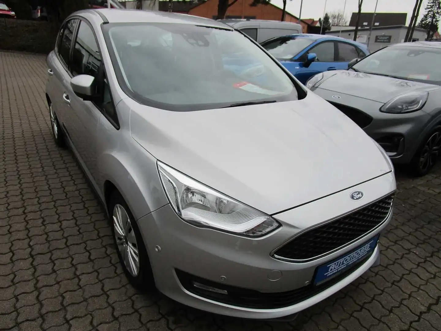 Ford C-Max 1.0 EB COOL&CONNECT/Navi/PPS/Klimaautom Silber - 1