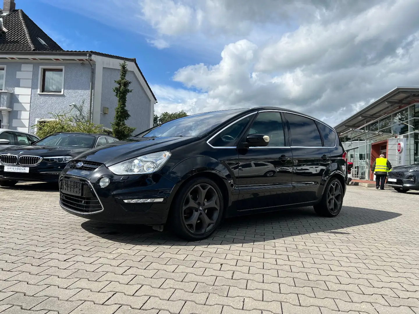 Ford S-Max 2.2 TDCi Titanium *Xenon Navi Leder AHK* Negro - 1
