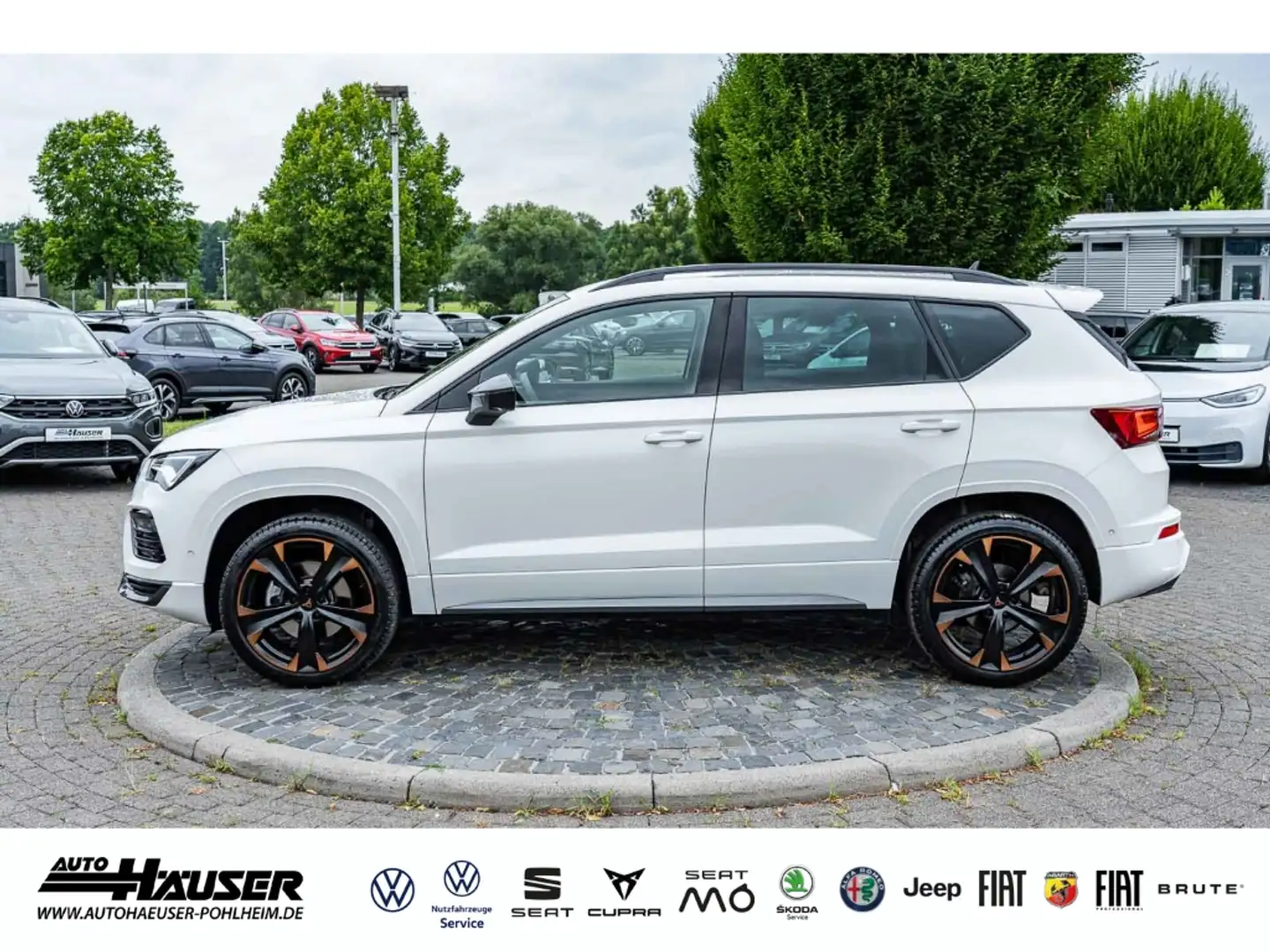 CUPRA Ateca 1.5 TSI DSG AHK NAVI KAMERA PARK TEMPOMAT LED FULL Weiß - 2