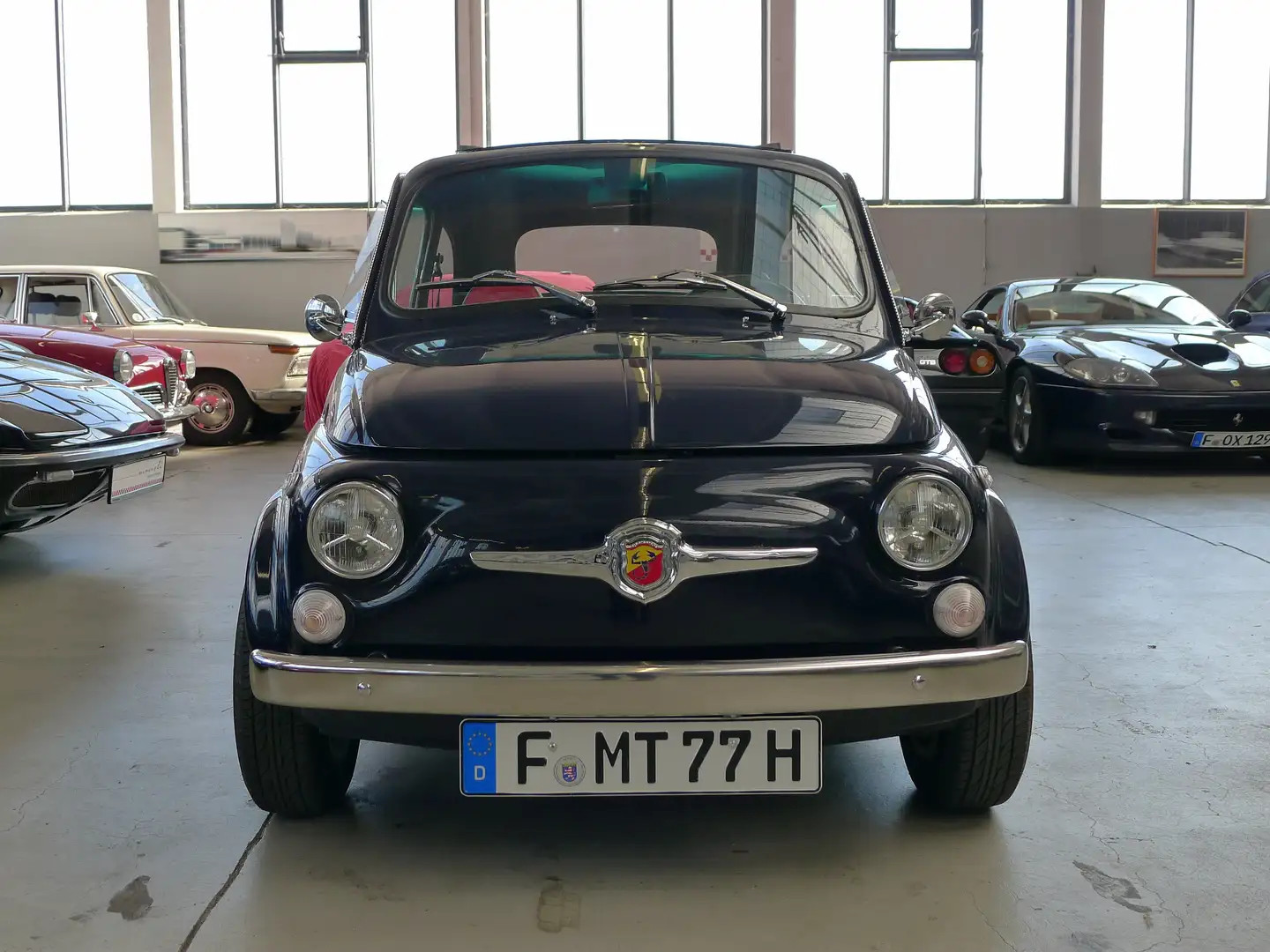 Fiat 500 500 mit 126er Technik, kerngesunde Knallbüchse Blau - 2