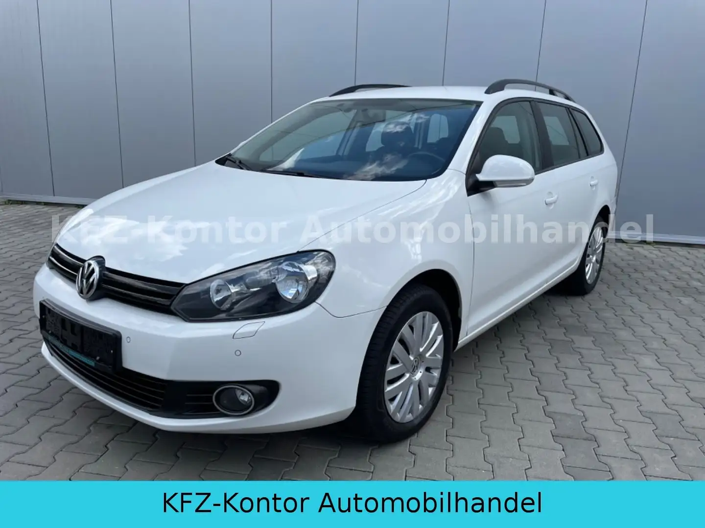 Volkswagen Golf 6 VI  Variant TDI DSG *SHZ *PDC Weiß - 1