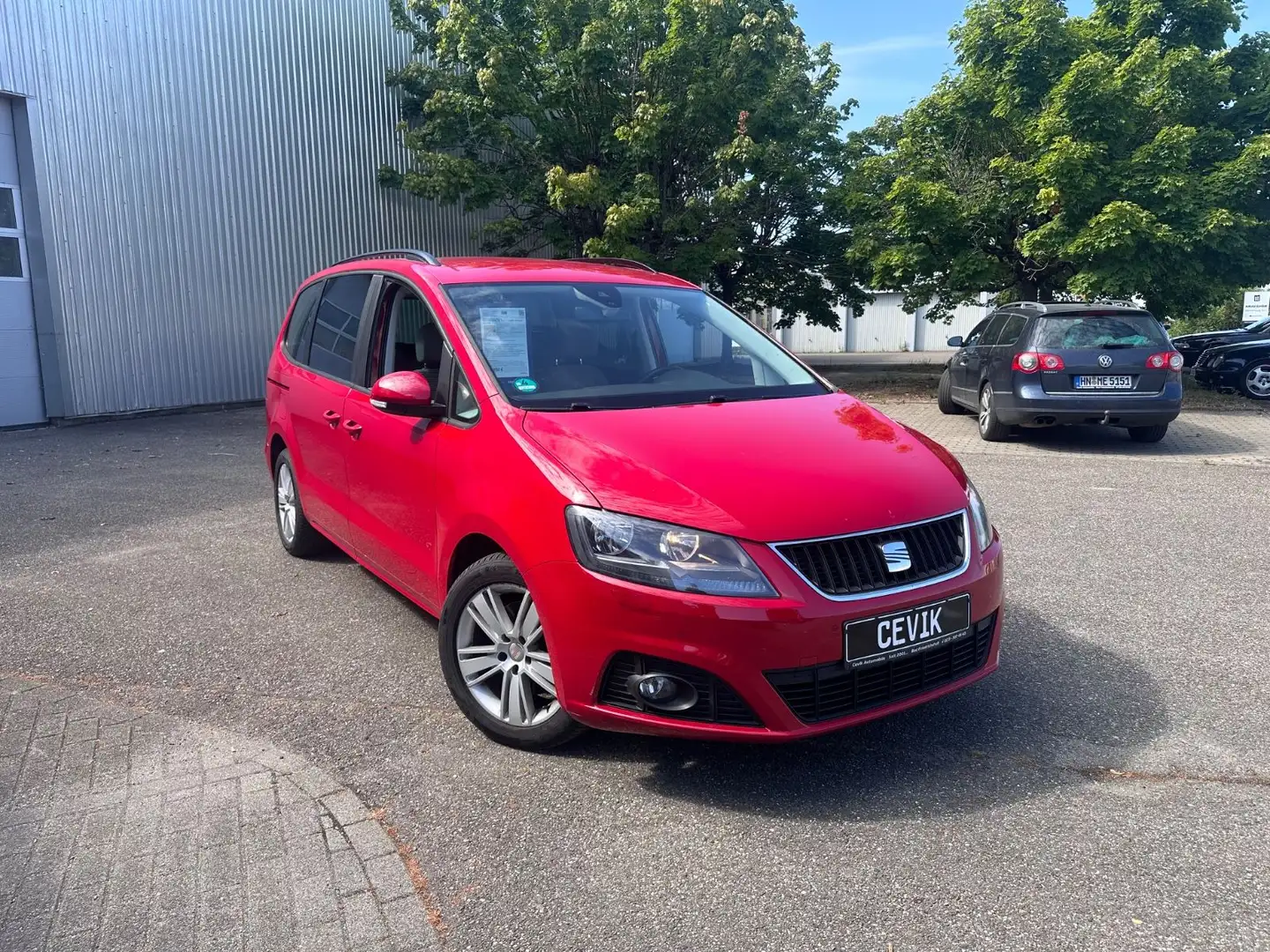 SEAT Alhambra TDI Style / 7-Sitzer / Kamera / SpurAss Rot - 1