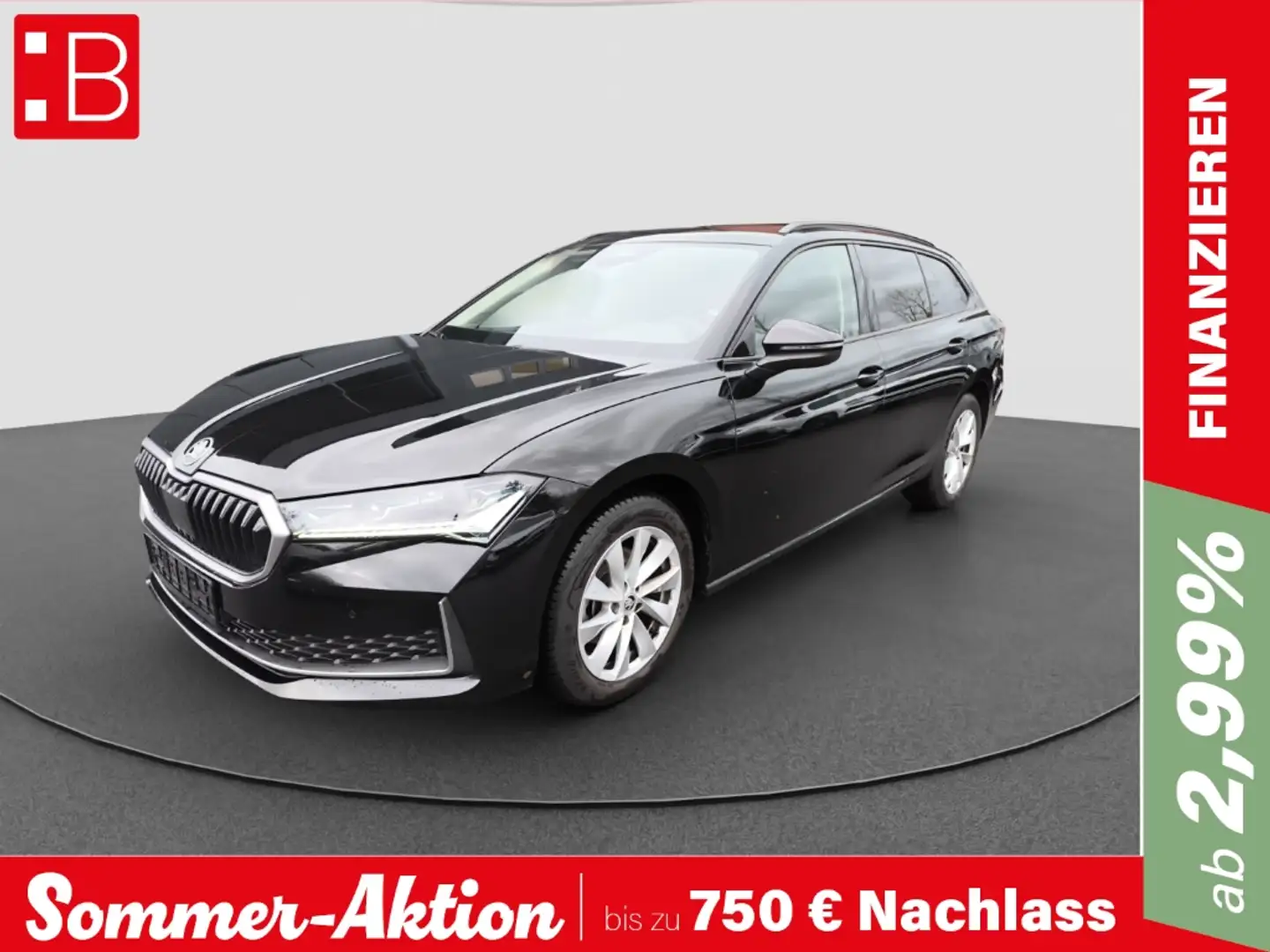 Skoda Superb Combi 1.5 TSI DSG Selection MATRIX AHK ACC RFK MAS Schwarz - 1