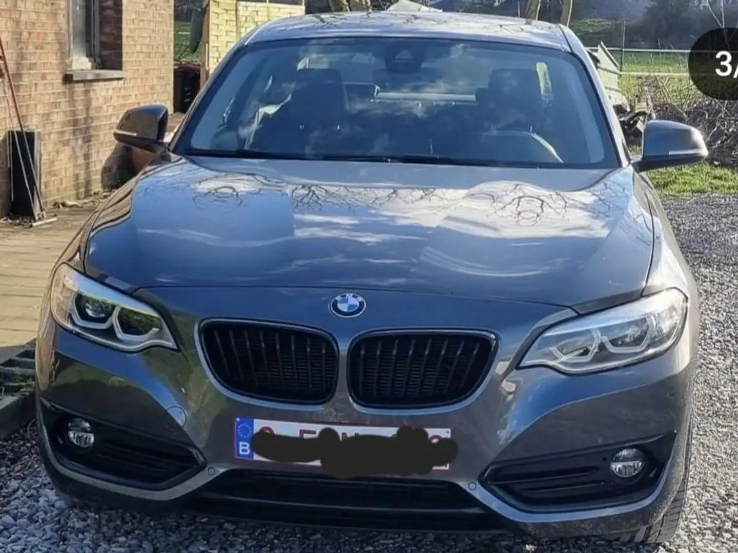BMW 220 Coupé 220 dA AdBlue Grijs - 2