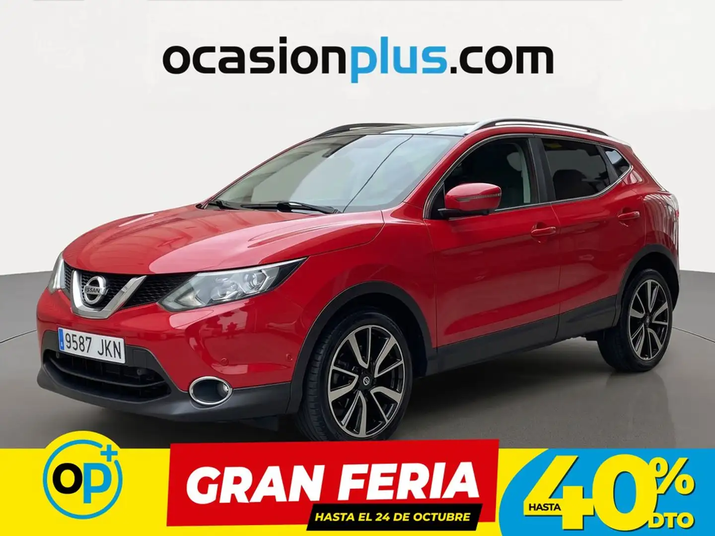 Nissan Qashqai 1.6dCi Tekna Premium 4x2 XTronic Rojo - 1