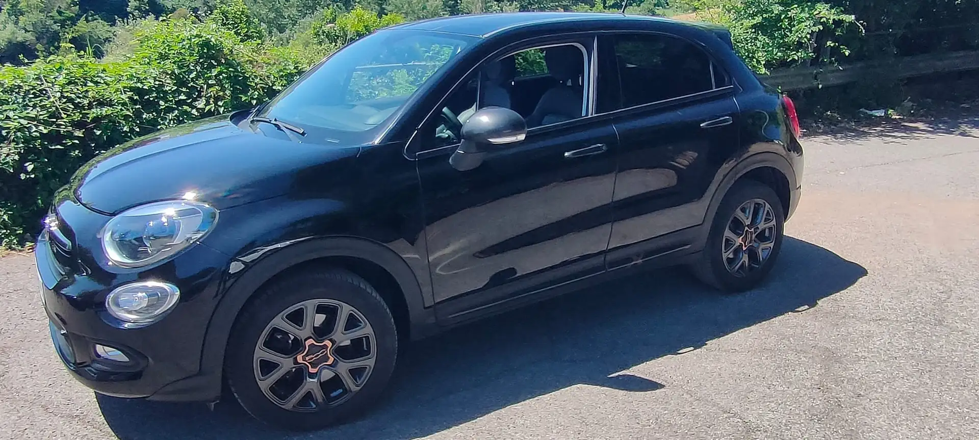 Fiat 500X 500X 1.3 mjt  4x2 95cv Pelle Cerchi cruise ... Nero - 2