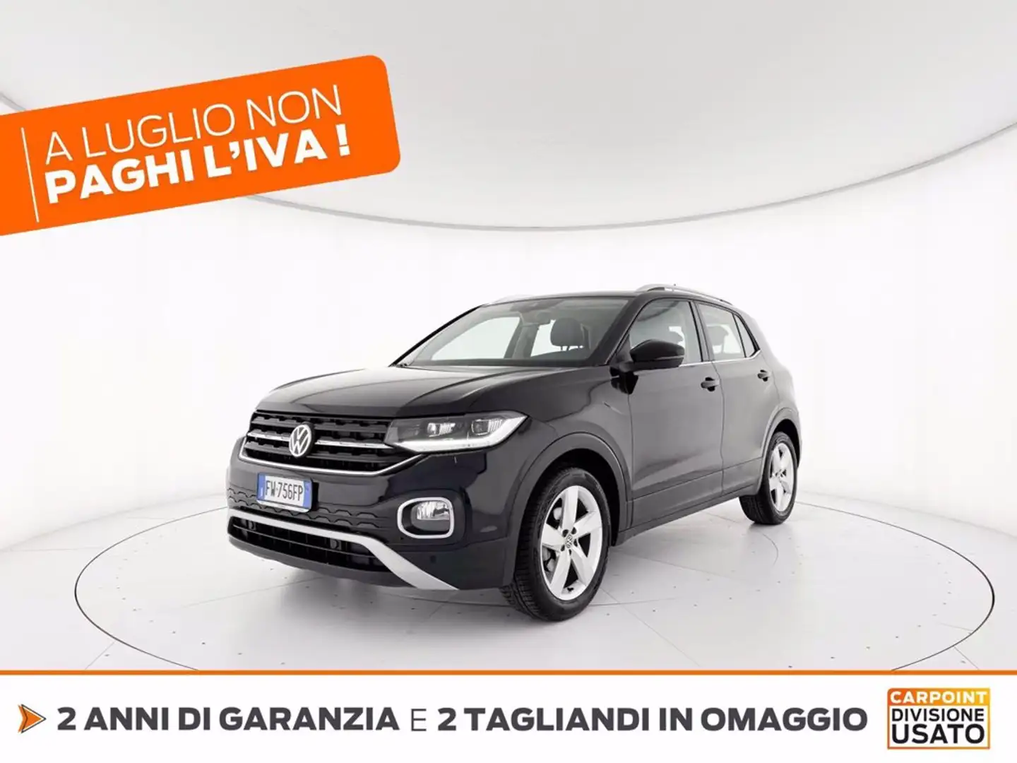 Volkswagen T-Cross 1.0 tsi advanced 115cv Nero - 1