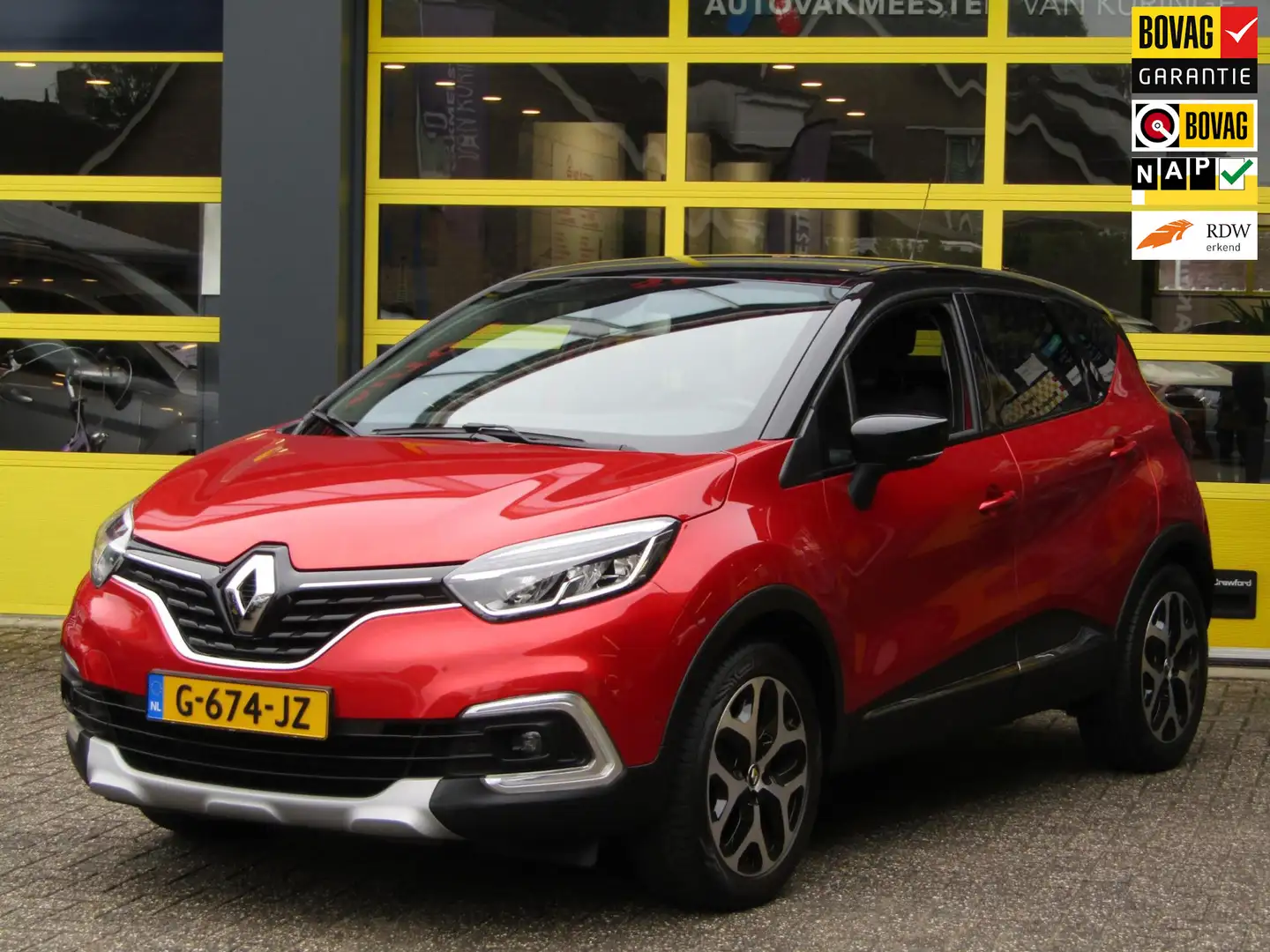 Renault Captur 0.9 TCe Intens Rood - 1