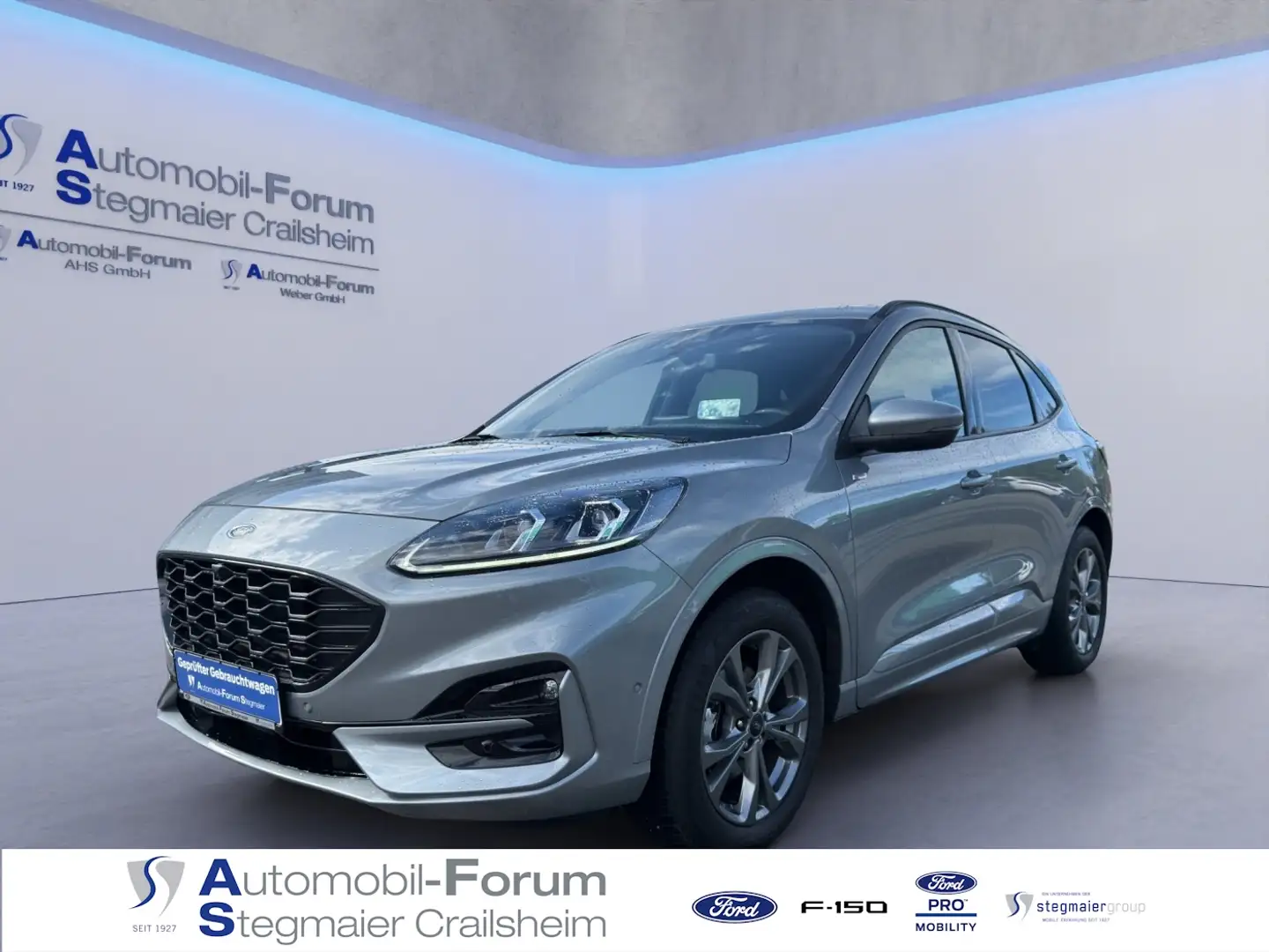 Ford Kuga ST-Line 2.0 EcoBlue ALLRAD *ACC*LED*NAVI*RFK* Zilver - 1
