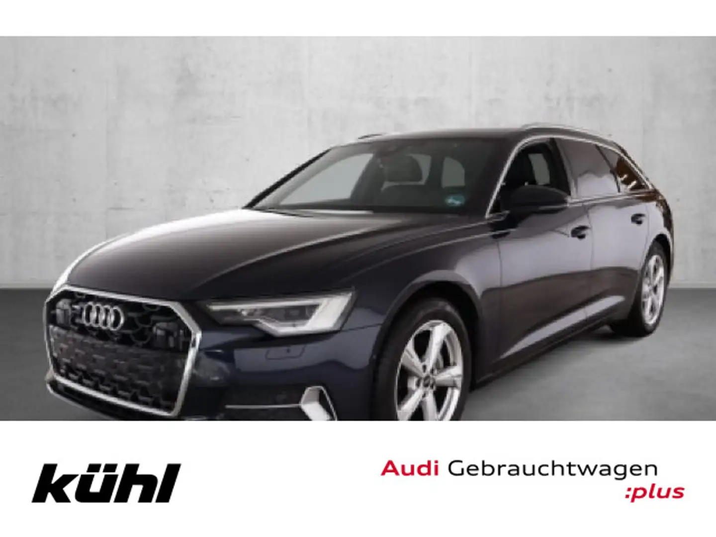Audi A6 40 TDI Q S tronic advanced Matrix Pano Blau - 1