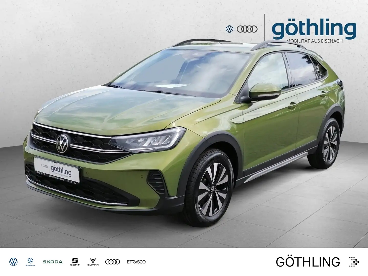 Volkswagen Taigo Life 1.0 TSI DSG*LED*ACC*Kam*SHZ*AppConnec Groen - 1