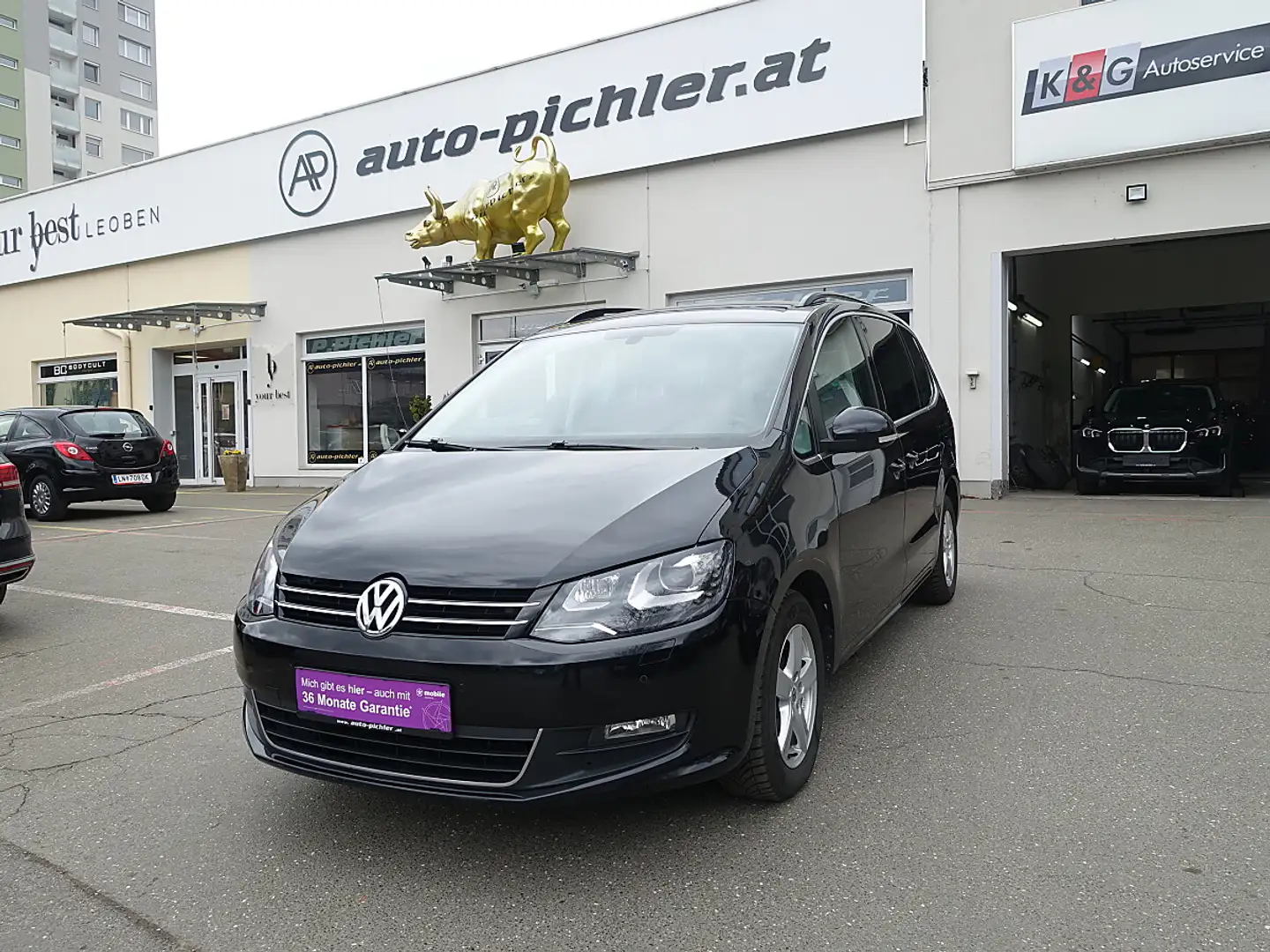 Volkswagen Sharan Karat BMT 2,0 TDI DSG Schwarz - 1