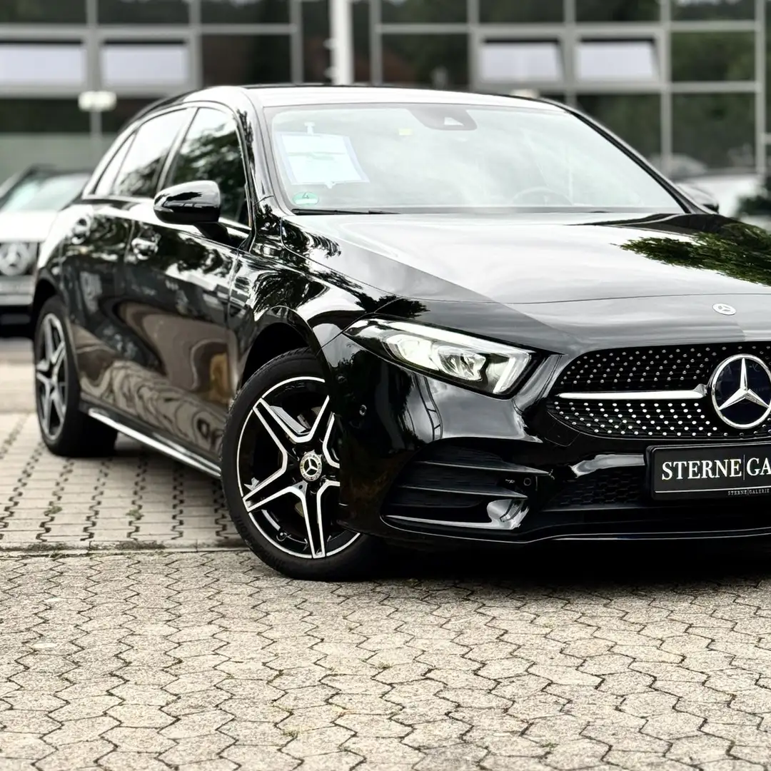 Mercedes-Benz A 250 E/AMG-LINE/NIGHT/TEMPO/RÜCKFAHR/MBUX LED Zwart - 1