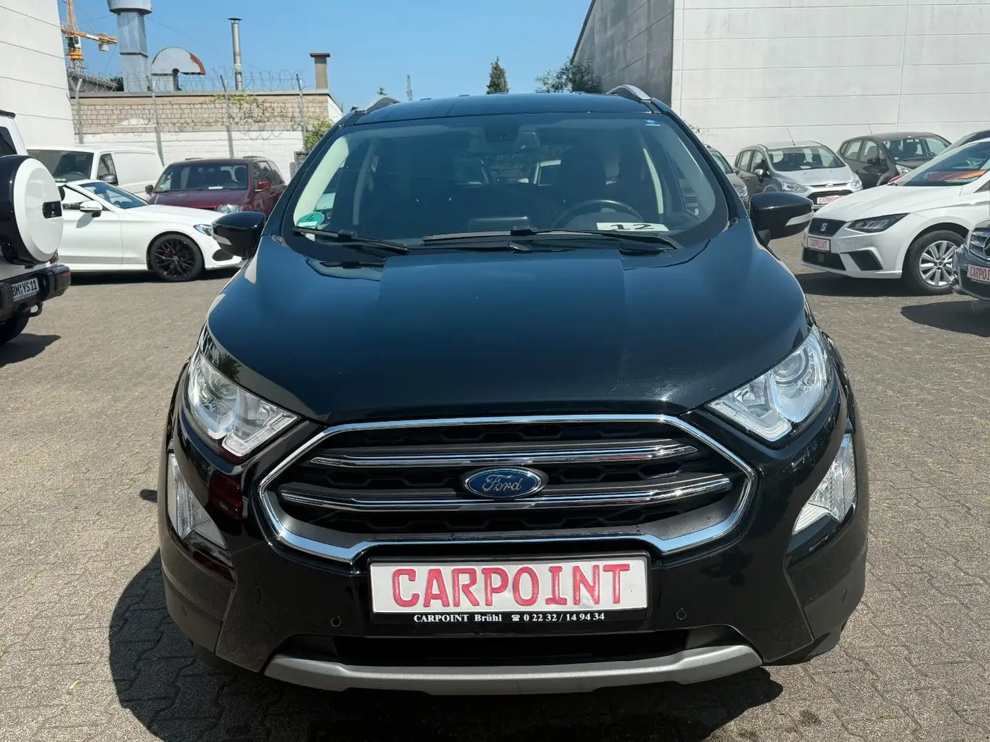 Ford EcoSport Titanium KLIMA/NAVI/TEILLEDER/KAMERA Noir - 2