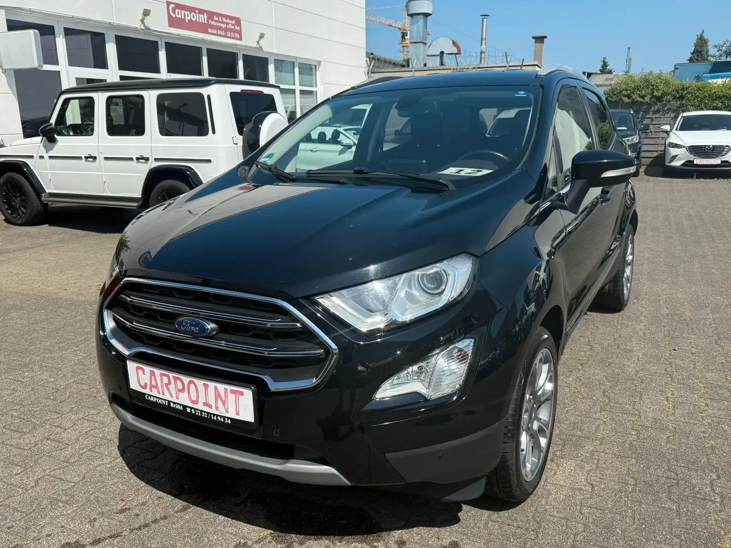 Ford EcoSport Titanium KLIMA/NAVI/TEILLEDER/KAMERA Noir - 1