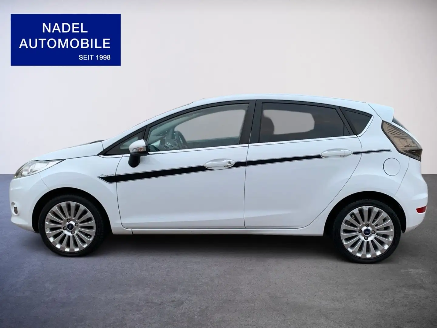 Ford Fiesta Titanium/Klima/FSE/USB/Tempomat Blanco - 2