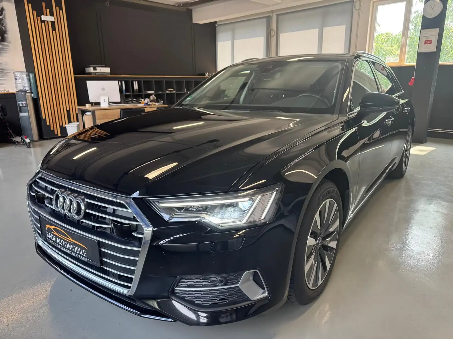 Audi A6 40 TDI  SPORT  MATRIX LED 1 HAND LED AHK ACC Noir - 1